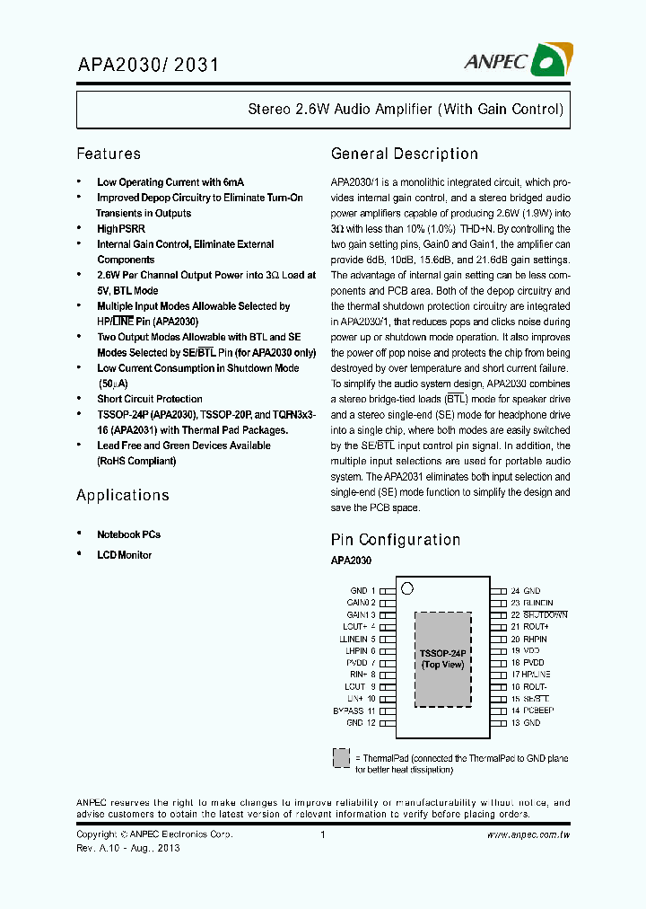 APA2030_7307818.PDF Datasheet