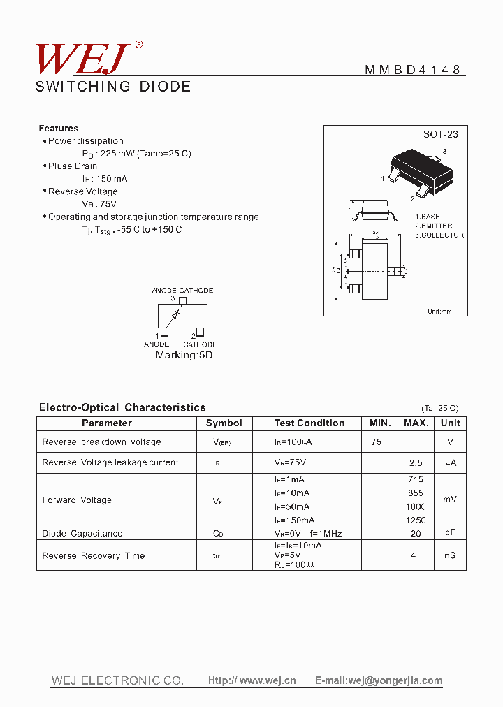 MMBD4148_7308396.PDF Datasheet