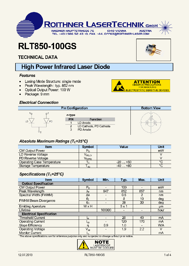 RLT850-100GS_7316479.PDF Datasheet