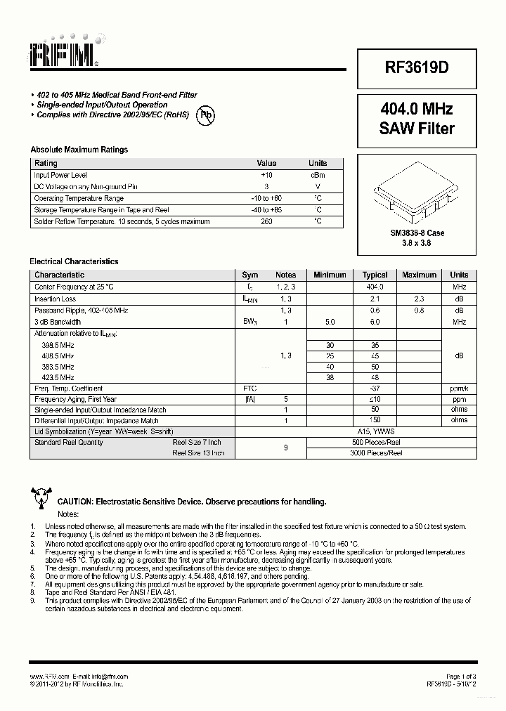 RF3619D_7318835.PDF Datasheet