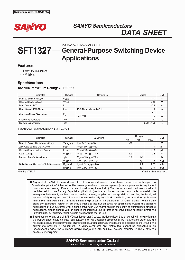 SFT1327TP_7320026.PDF Datasheet