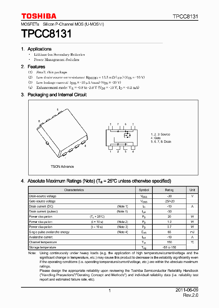 TPCC8131_7321209.PDF Datasheet