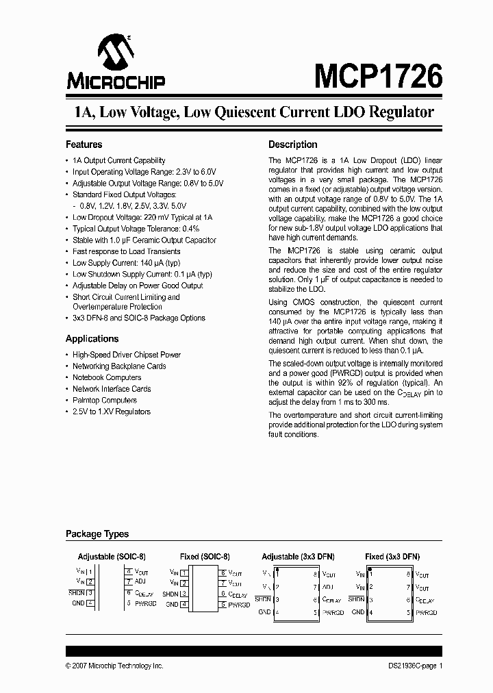 MCP1726-5002ESN_7365767.PDF Datasheet