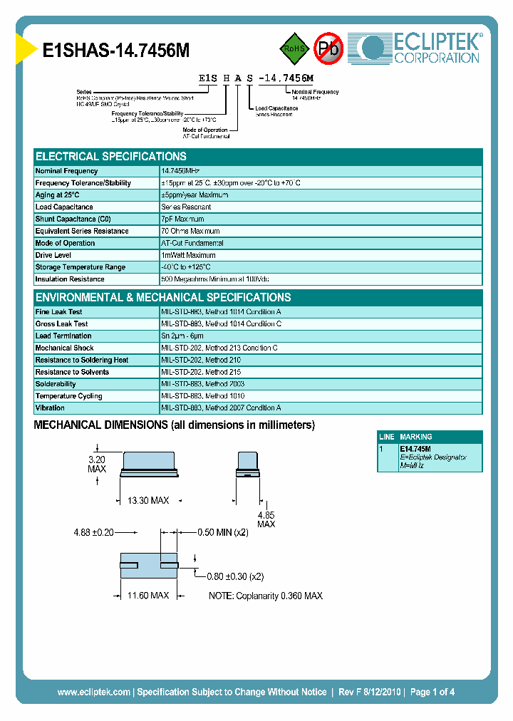 E1SHAS-147456M_7364131.PDF Datasheet