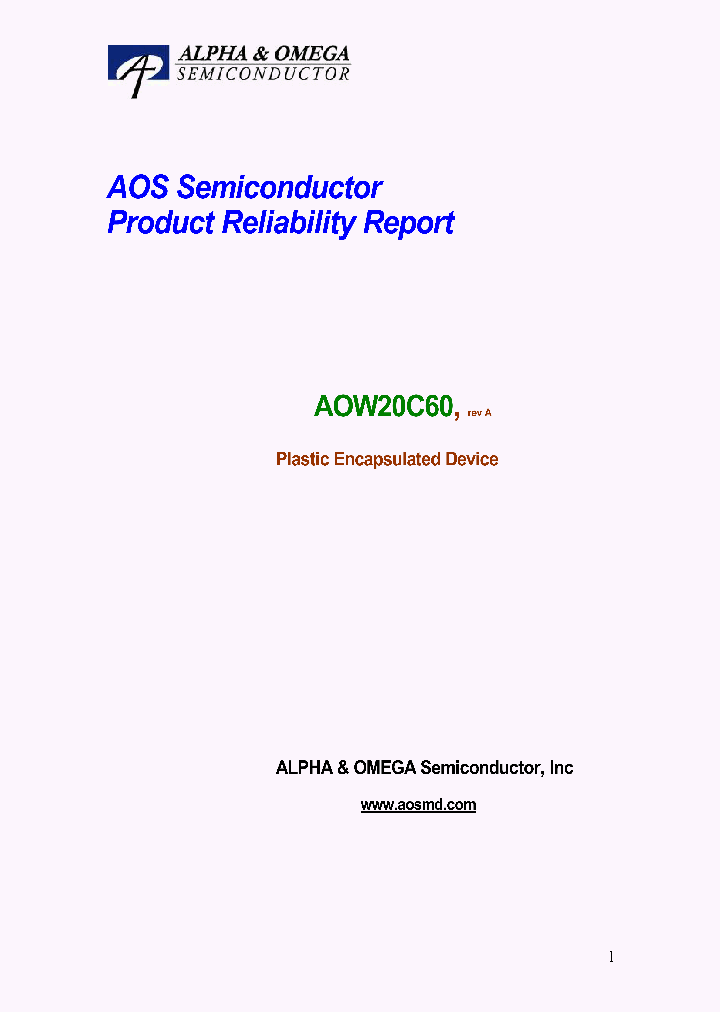 AOW20C60_7369631.PDF Datasheet