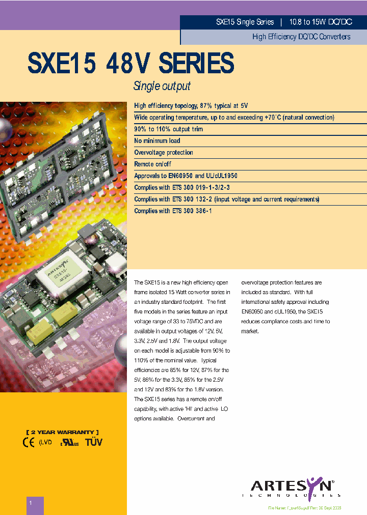 SXE1505_7393728.PDF Datasheet
