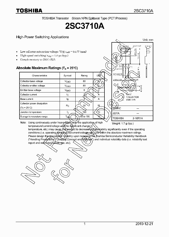 2SC3710A-YF_7427746.PDF Datasheet