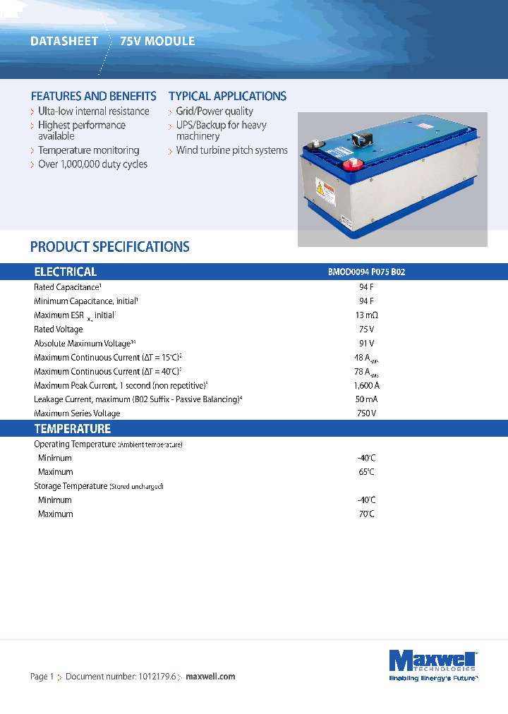 BMOD0094P075B02_7450802.PDF Datasheet