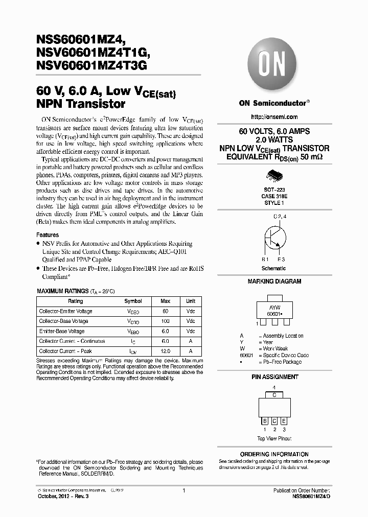 NSV60601MZ4T1G_7471532.PDF Datasheet