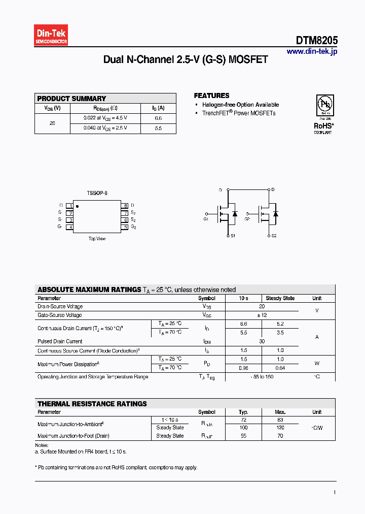 DTM8205_7472951.PDF Datasheet