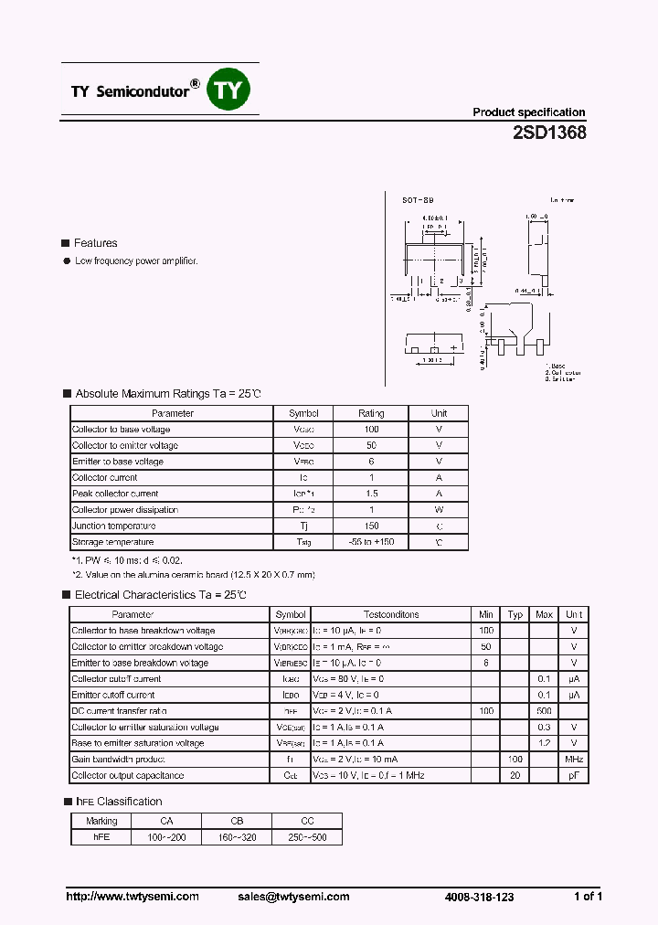 2SD1368_7486825.PDF Datasheet