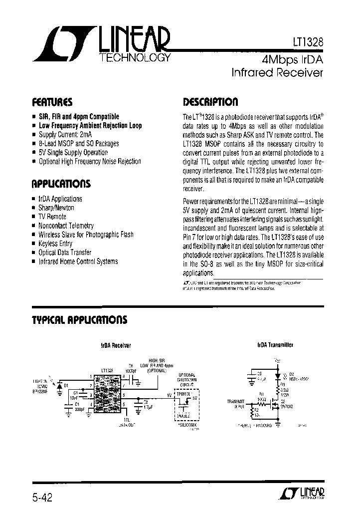 LT1328CMS8TRPBF_7487646.PDF Datasheet