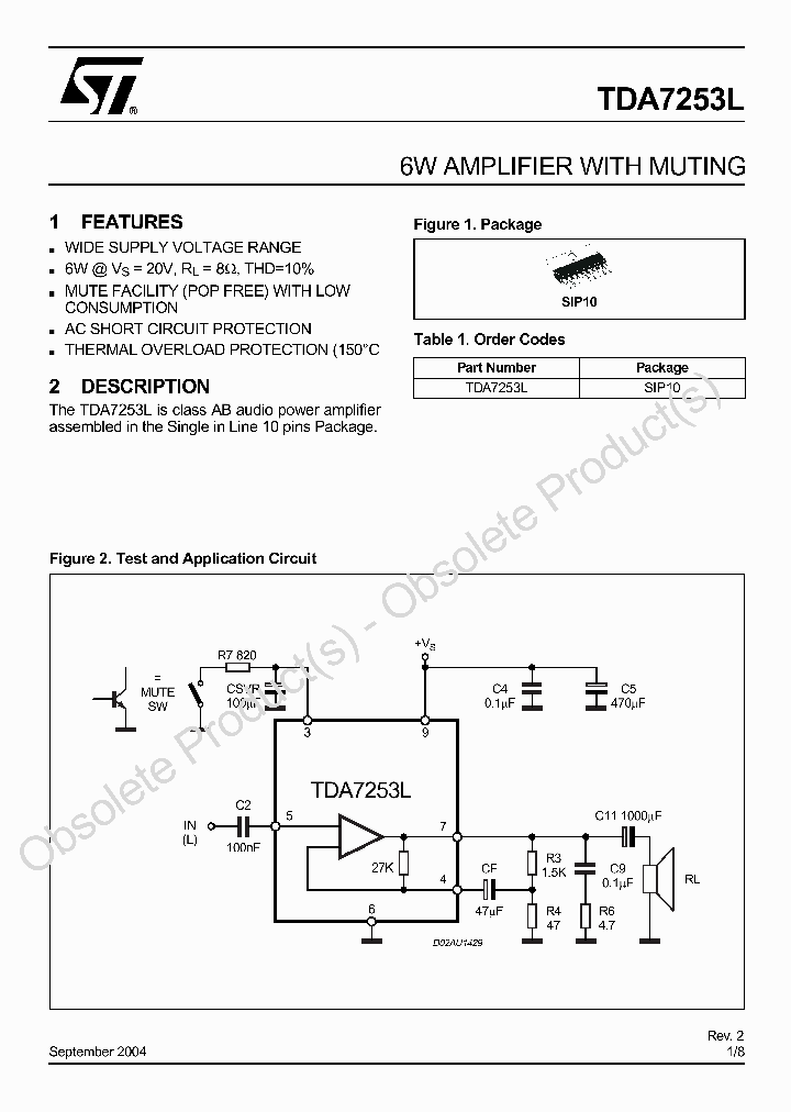 TDA7253L_7489170.PDF Datasheet