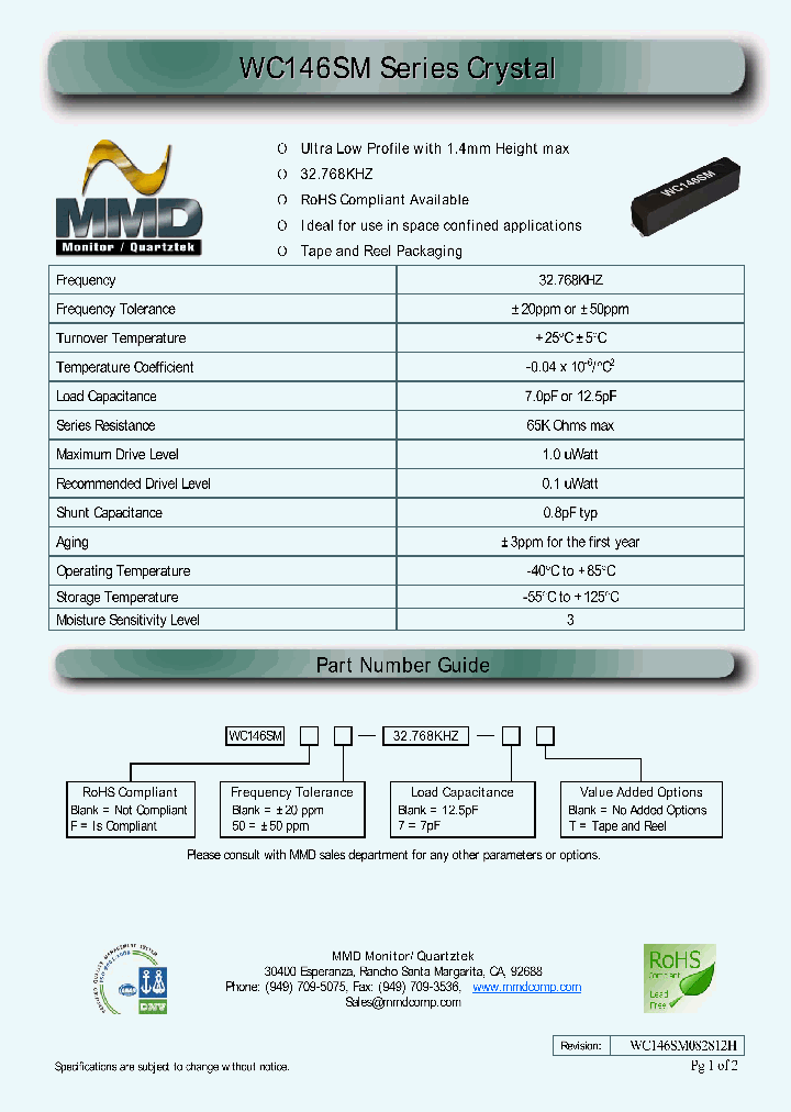 WC146SM_7490653.PDF Datasheet