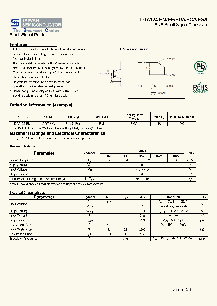 DTA124ECA_7491966.PDF Datasheet