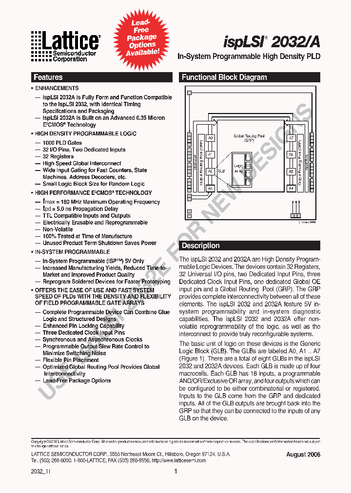 ISPLSI2032-180LTN48_7497590.PDF Datasheet