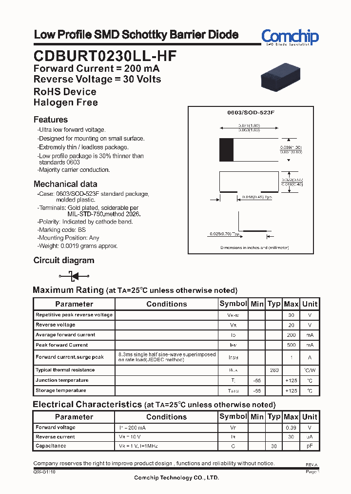 CDBURT0230LL-HF_7498542.PDF Datasheet