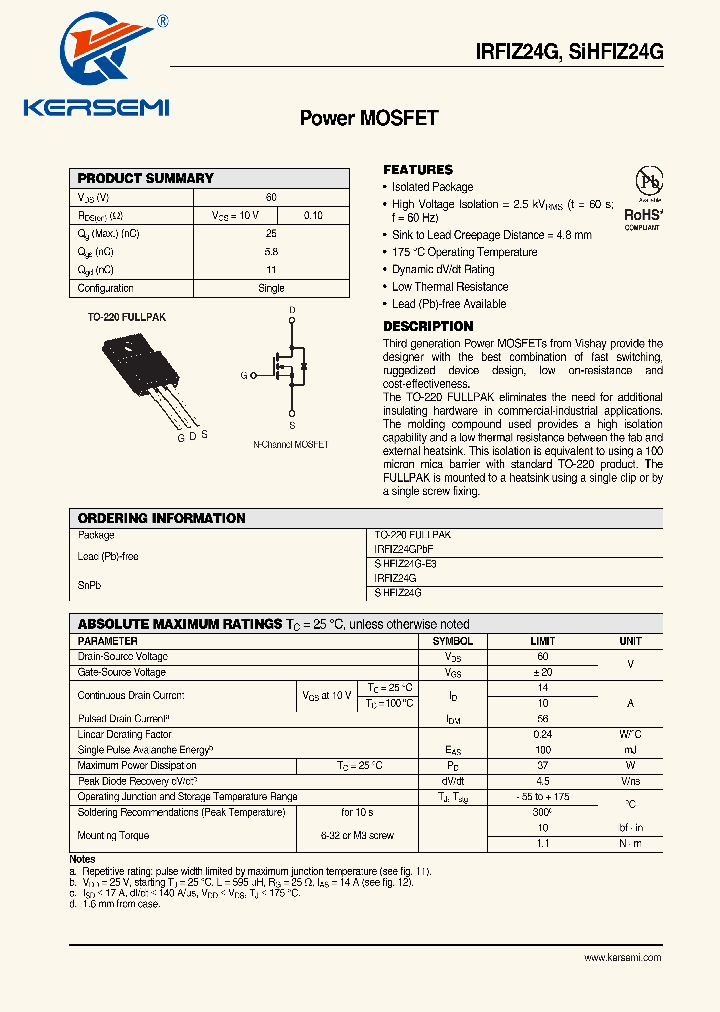 IRFIZ24G_7498998.PDF Datasheet