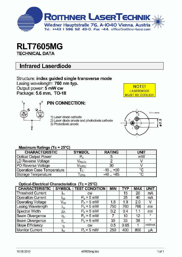 RLT7605MG_7500240.PDF Datasheet