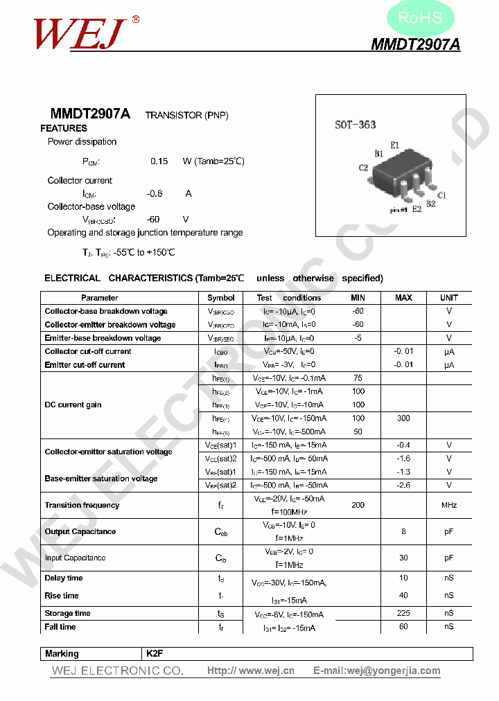 MMDT2907A_7500601.PDF Datasheet