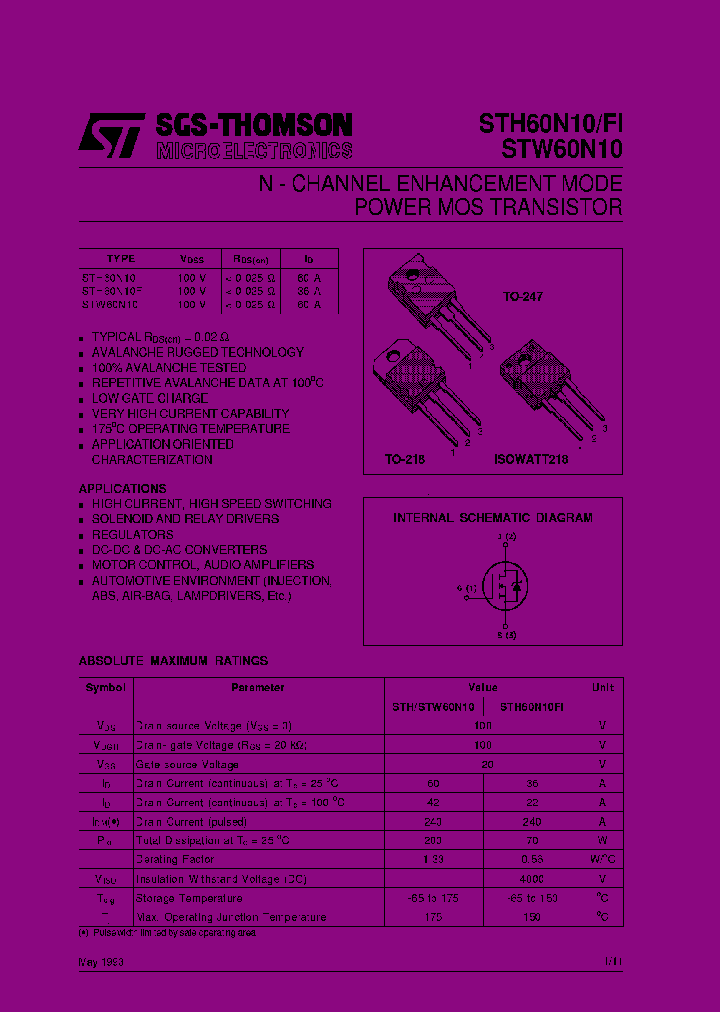 STH60N10FI_7503353.PDF Datasheet