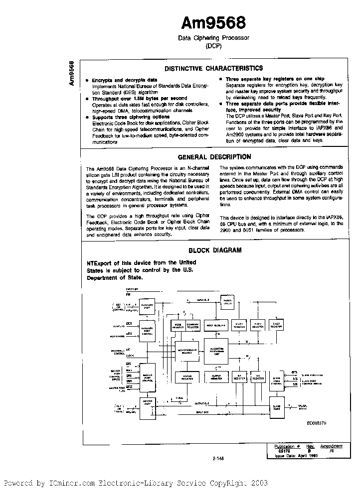 AM9568PI_7503774.PDF Datasheet