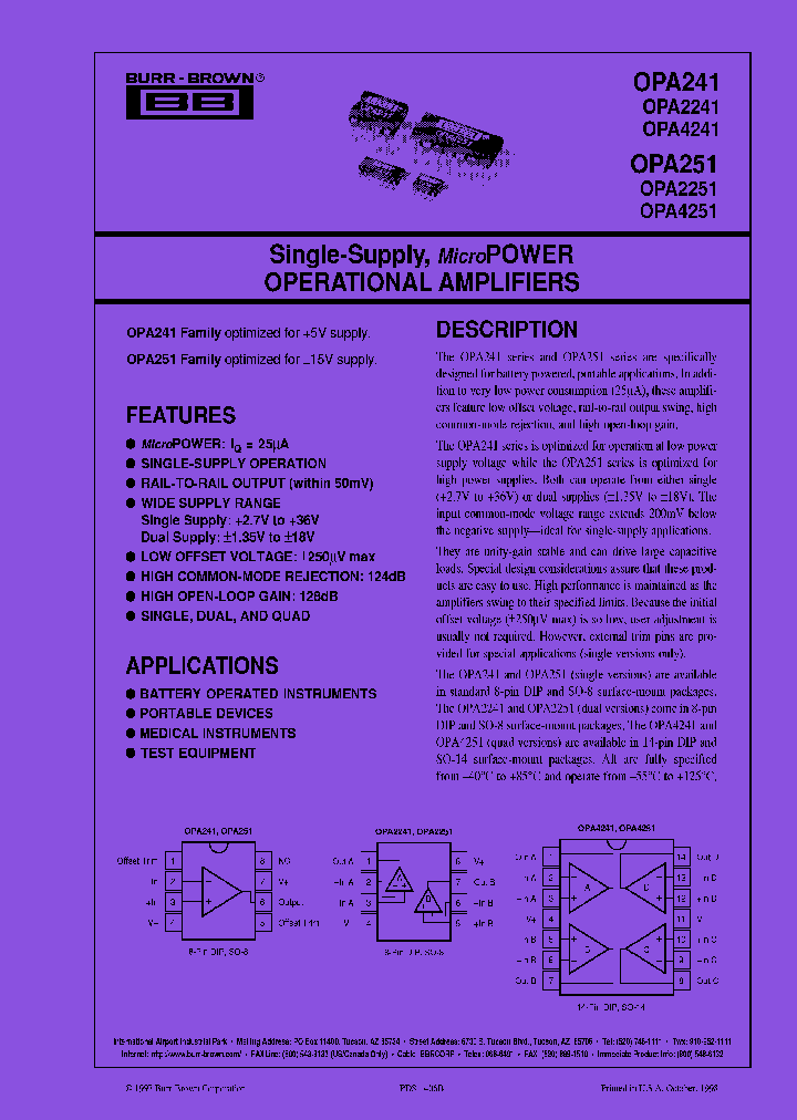 OPA2241UA_7512056.PDF Datasheet