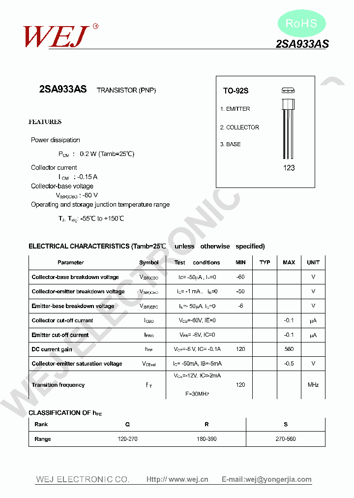 2SA933AS_7512472.PDF Datasheet