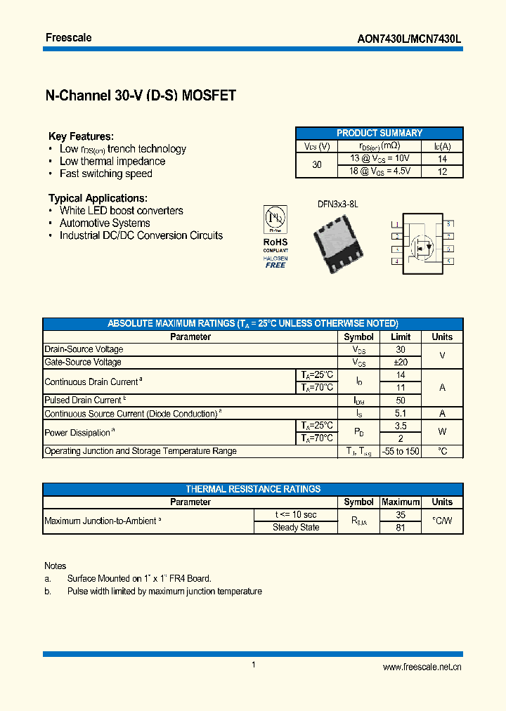 MCN7430L_7514891.PDF Datasheet