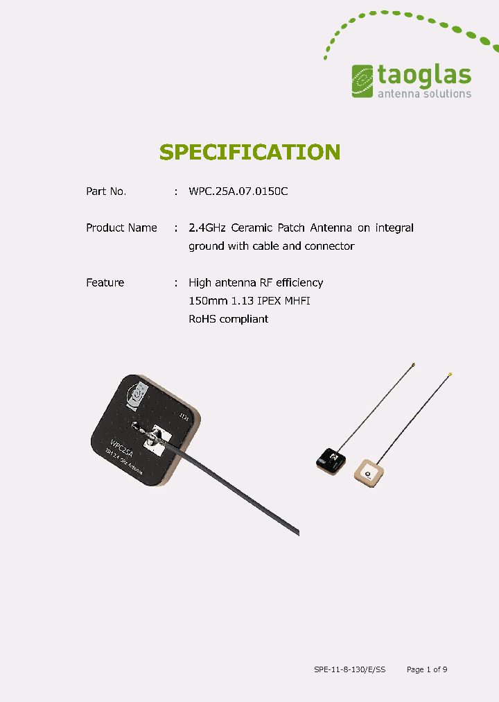WPC25A070150C_7516292.PDF Datasheet