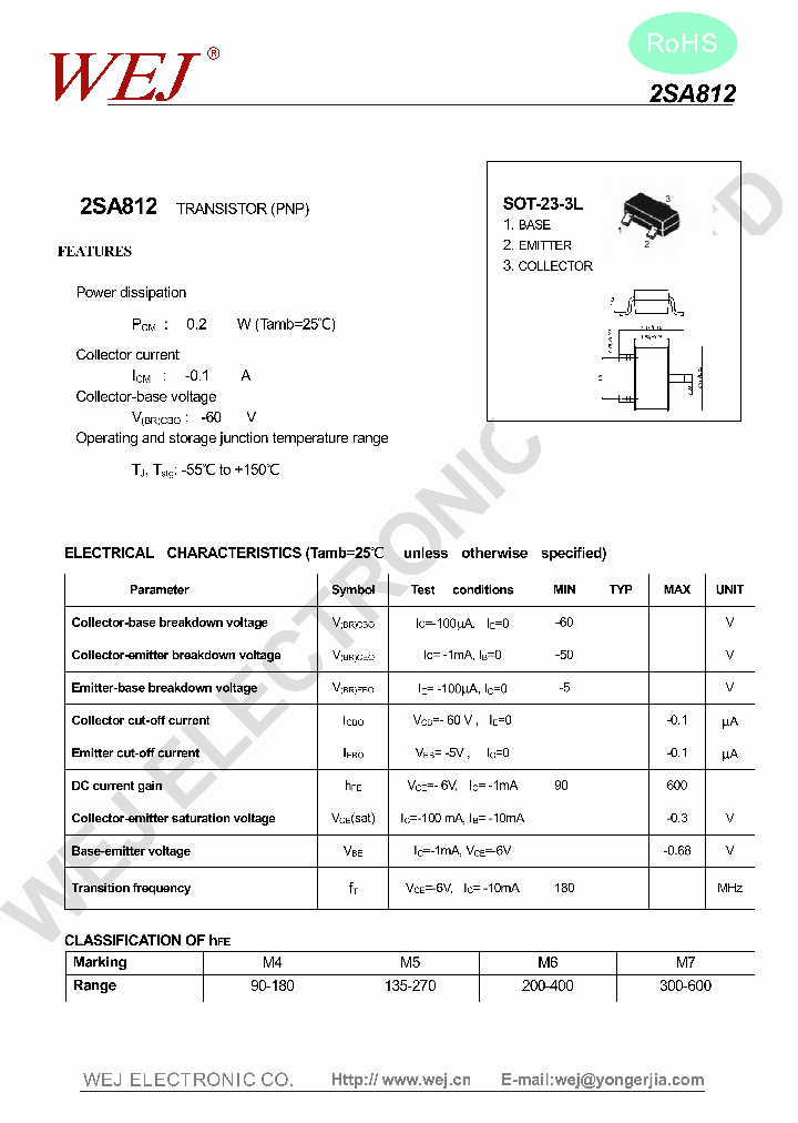 2SA812_7516398.PDF Datasheet