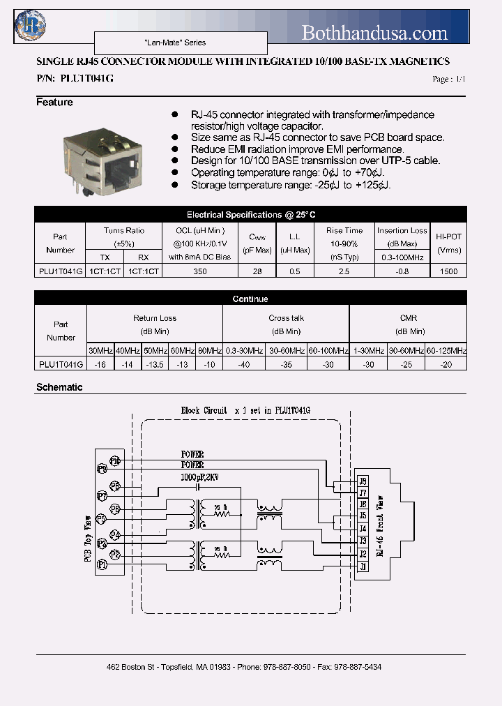 PLU1T041G_7526491.PDF Datasheet