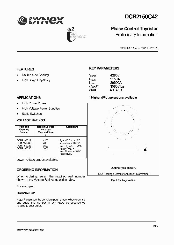 DCR2150C30_7530199.PDF Datasheet