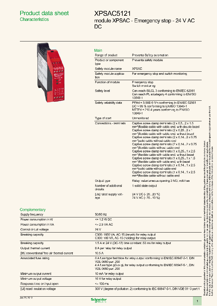 XPSAC5121_7538681.PDF Datasheet