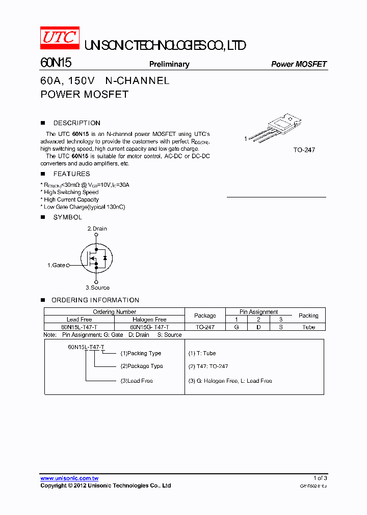 60N15_7541163.PDF Datasheet