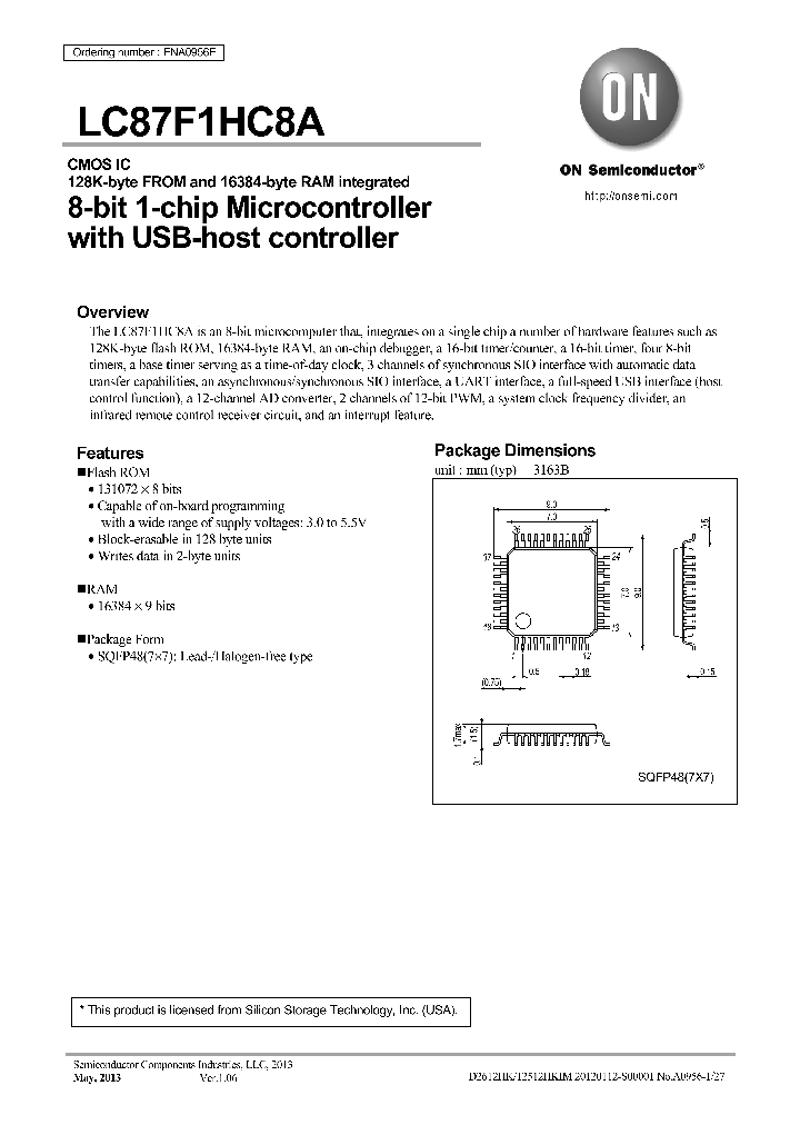 LC87F1HC8_7545573.PDF Datasheet