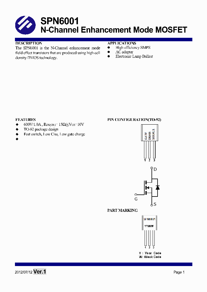 SPN6001_7550704.PDF Datasheet