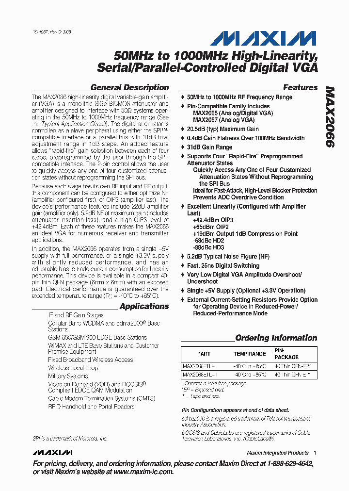 MAX2606EUT_7560793.PDF Datasheet