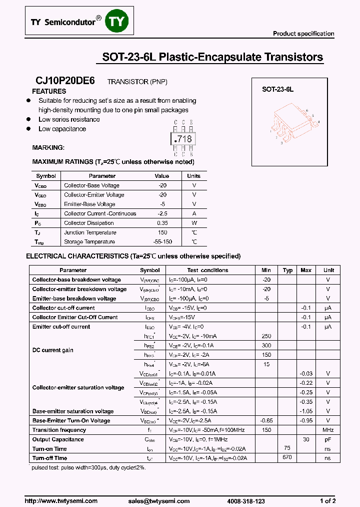 CJ10P20DE6_7573285.PDF Datasheet