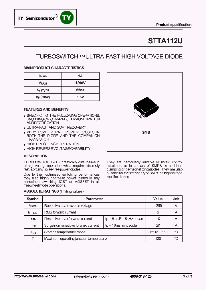 STTA112U_7577019.PDF Datasheet