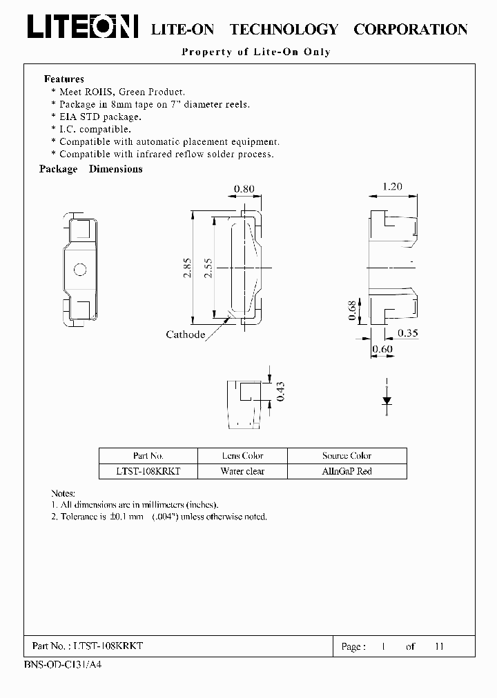 LTST-108KRKT_7586123.PDF Datasheet