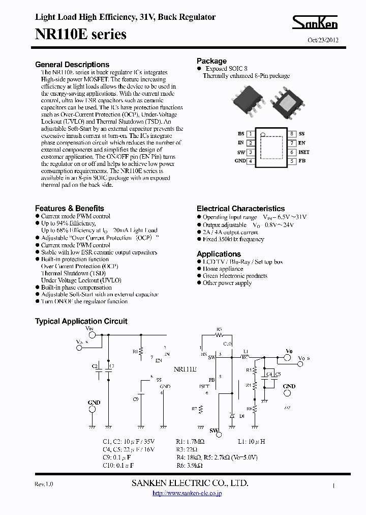 NR119E_7601355.PDF Datasheet