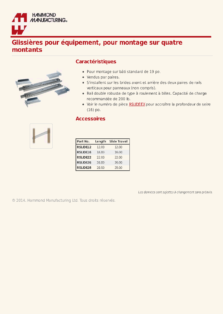 RSLIDE_7602524.PDF Datasheet