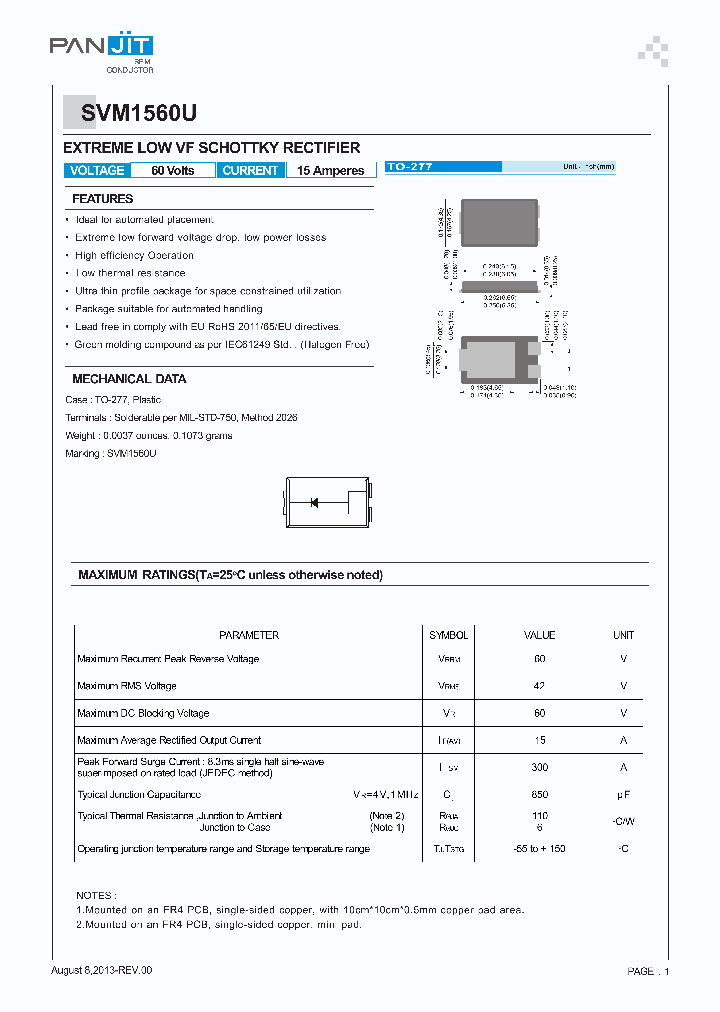 SVM1560U_7615492.PDF Datasheet