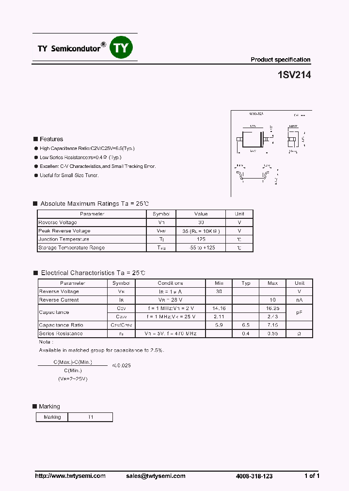 1SV214_7615638.PDF Datasheet