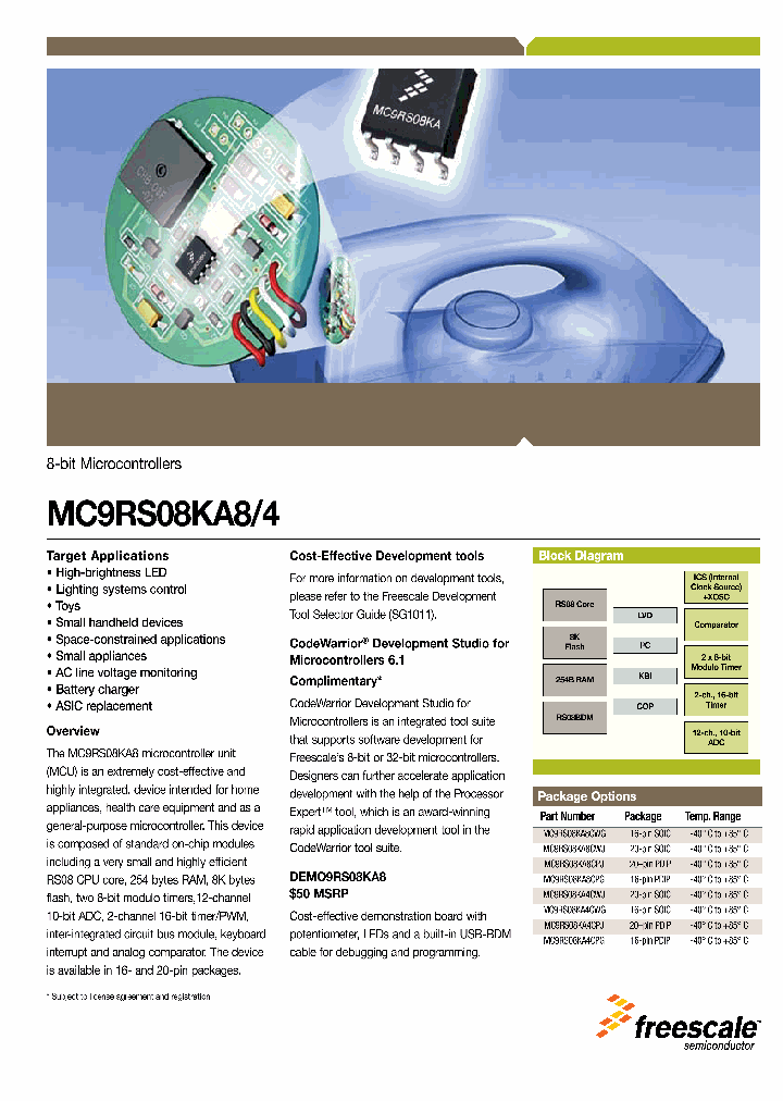 MC9RS08KA84FS_7616081.PDF Datasheet