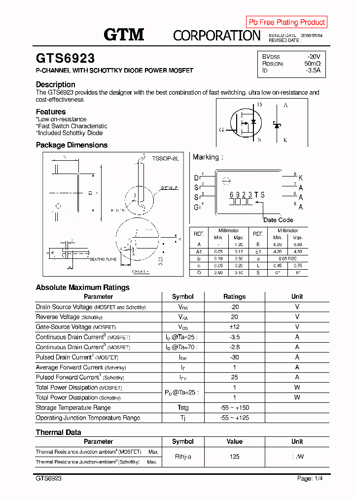 GTS6923_7627680.PDF Datasheet