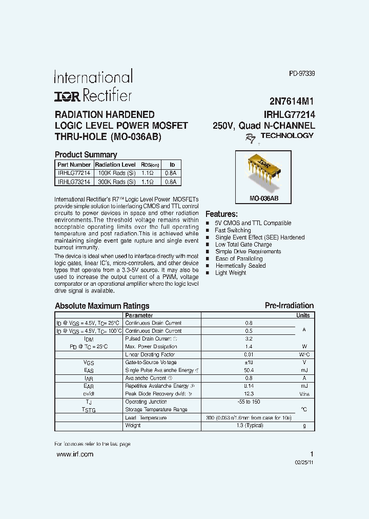 IRHLG73214_7630260.PDF Datasheet