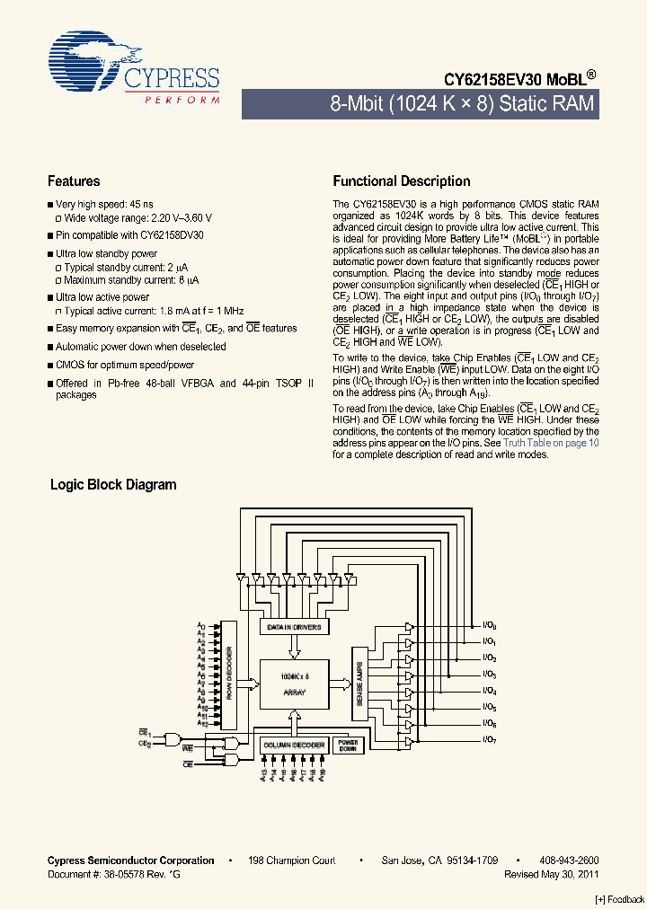 CY62158EV30LL-45BVXI_7632187.PDF Datasheet