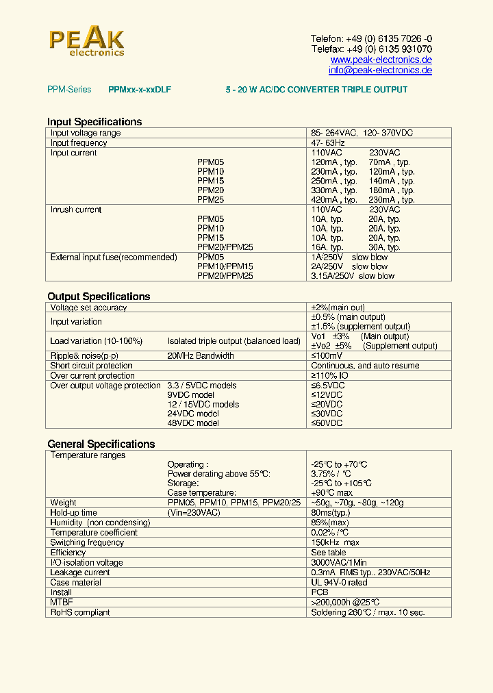 PPM10-B-0505DLF_7636522.PDF Datasheet